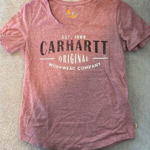 Carhartt Heathered Pink Relaxed Fit Tee
